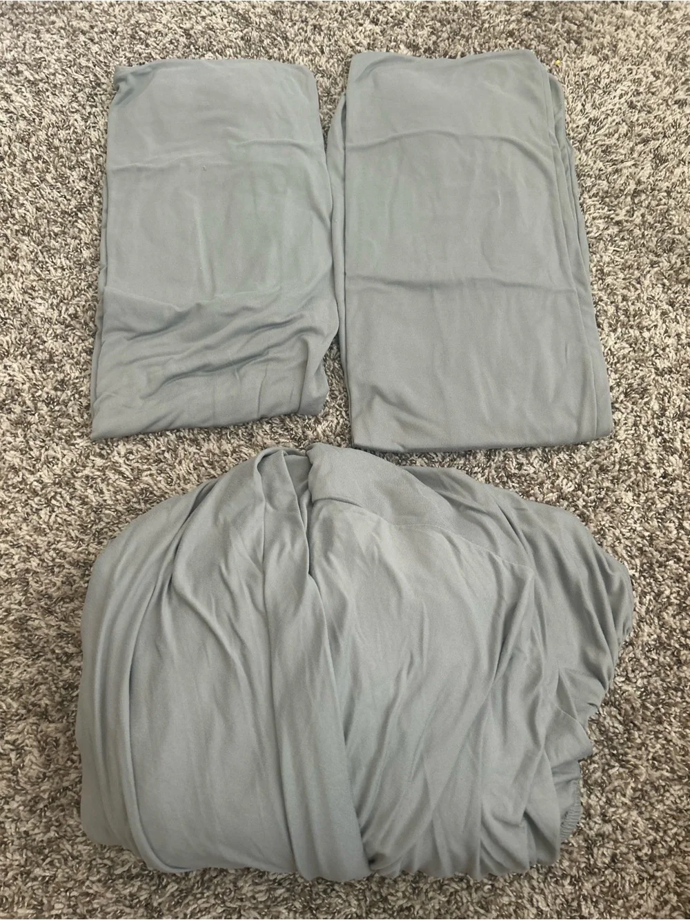 King Soft Gray Jersey Sheet Set - Premium Comfort Bedding